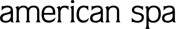 American Spa Black Logo